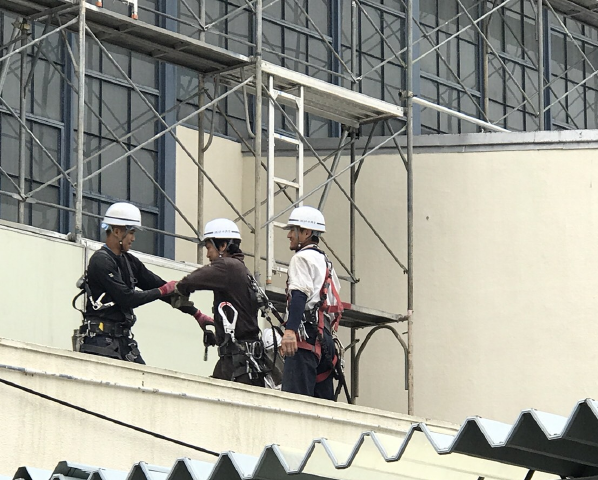 足場工事